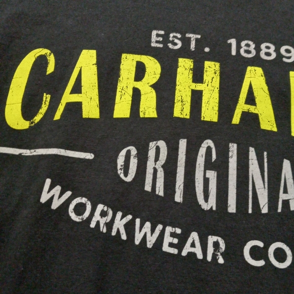 Men's Carhartt T-shirt size Medium - Picture 2 of 4
